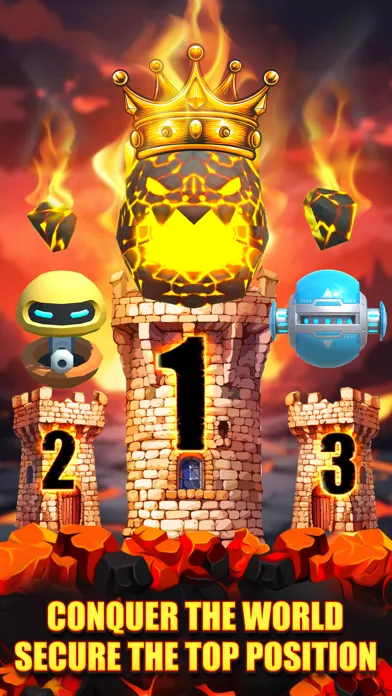 Tangkapan skrin Fireball Bouncing Master
